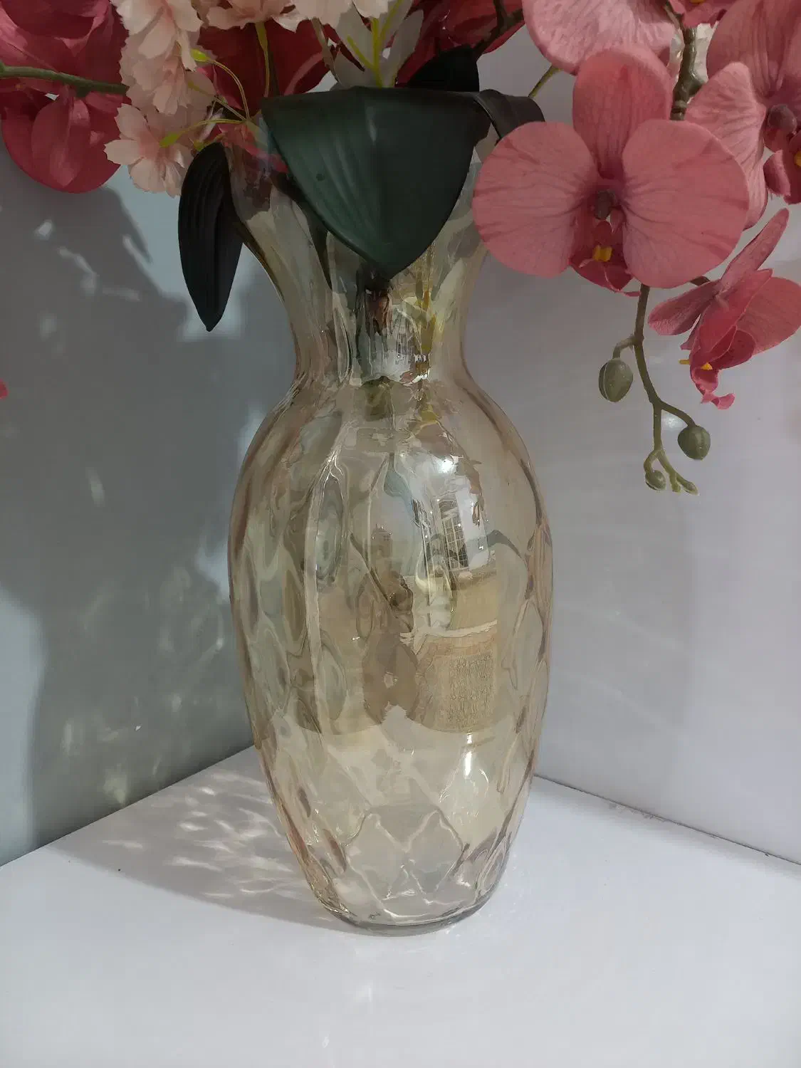 گلدان بلور|صنایع دستی و سایر لوازم تزئینی|نیشابور, دارایی|دیوار