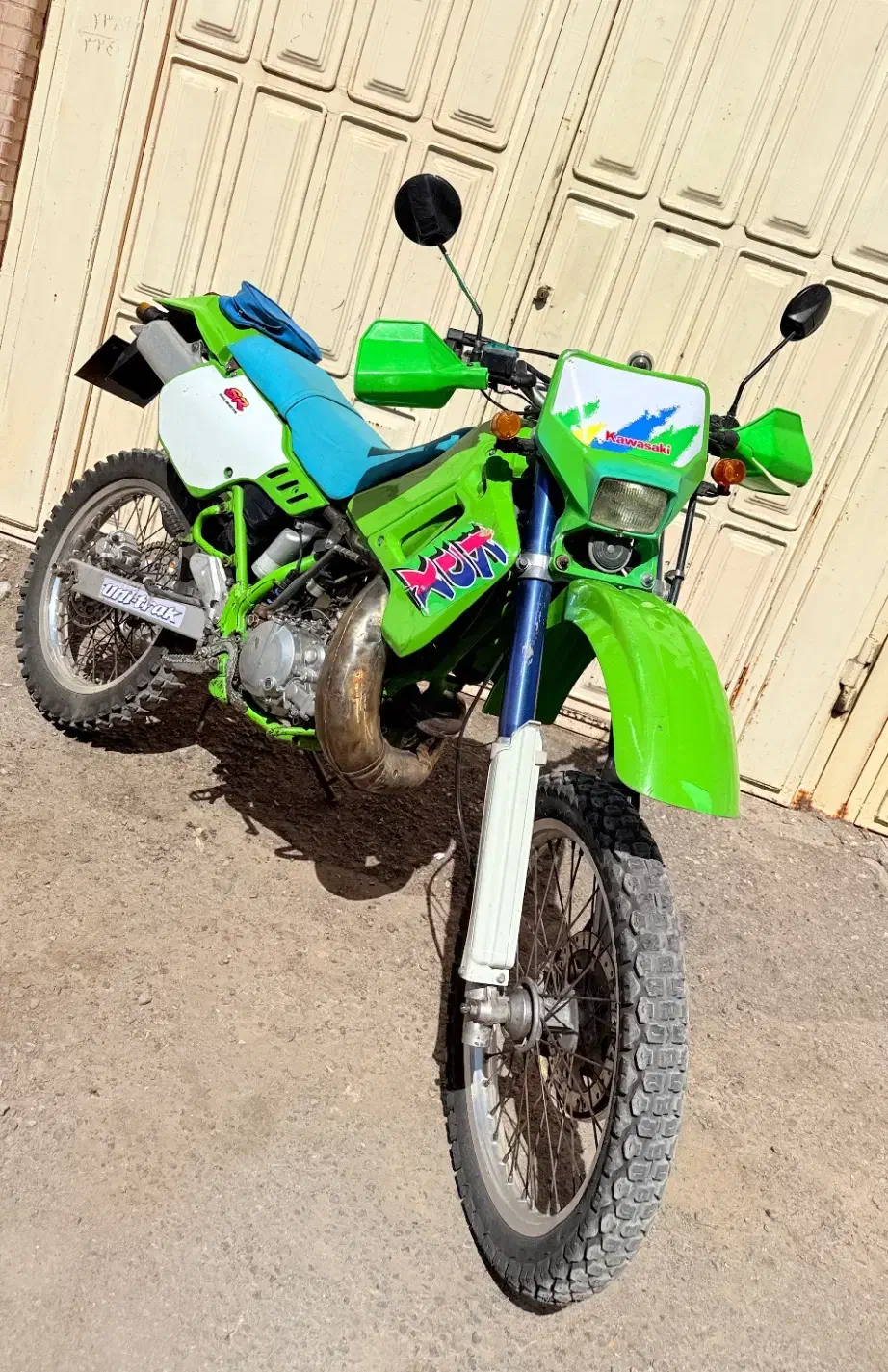 کاوازاکی KDX 200 پلاک|موتورسیکلت|سیرجان, |دیوار