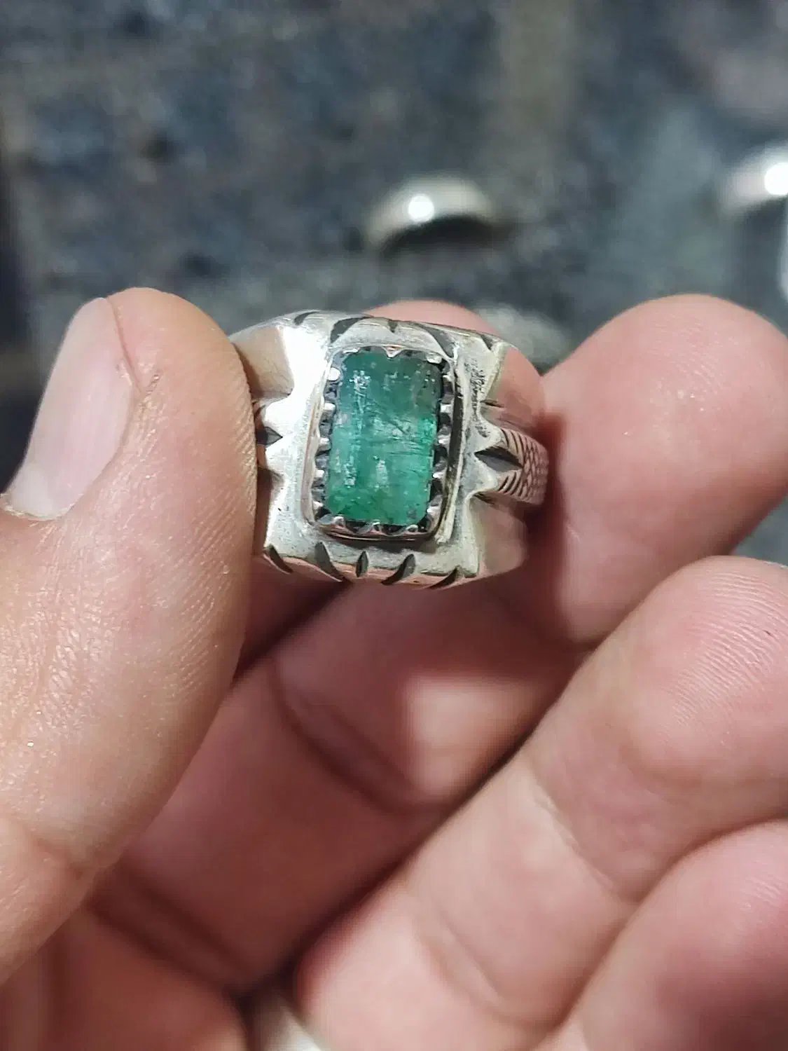 انگشتر زمرد پنجشیر افغانستان|جواهرات|سنقر, |دیوار