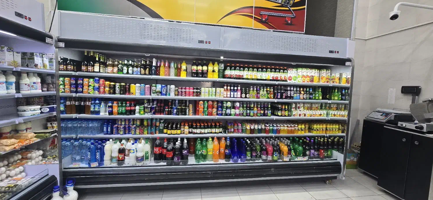 dezh قفسه یخچال پرده هوا air فروشگاهی loop|فروشگاه و مغازه|کیش, |دیوار