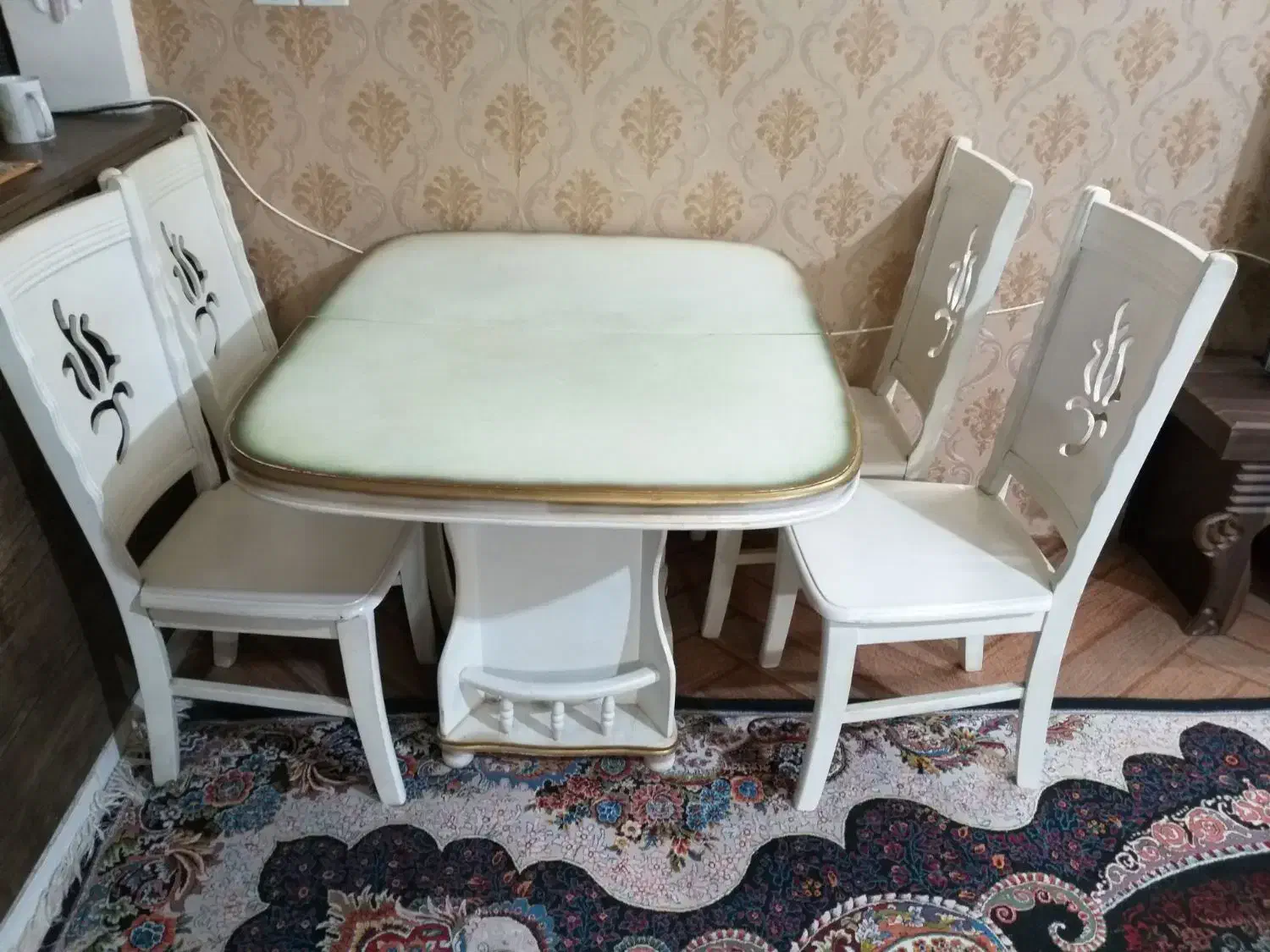 میز ناهارخوری  ۴نفره|میز و صندلی غذاخوری|مشهد, نوید|دیوار