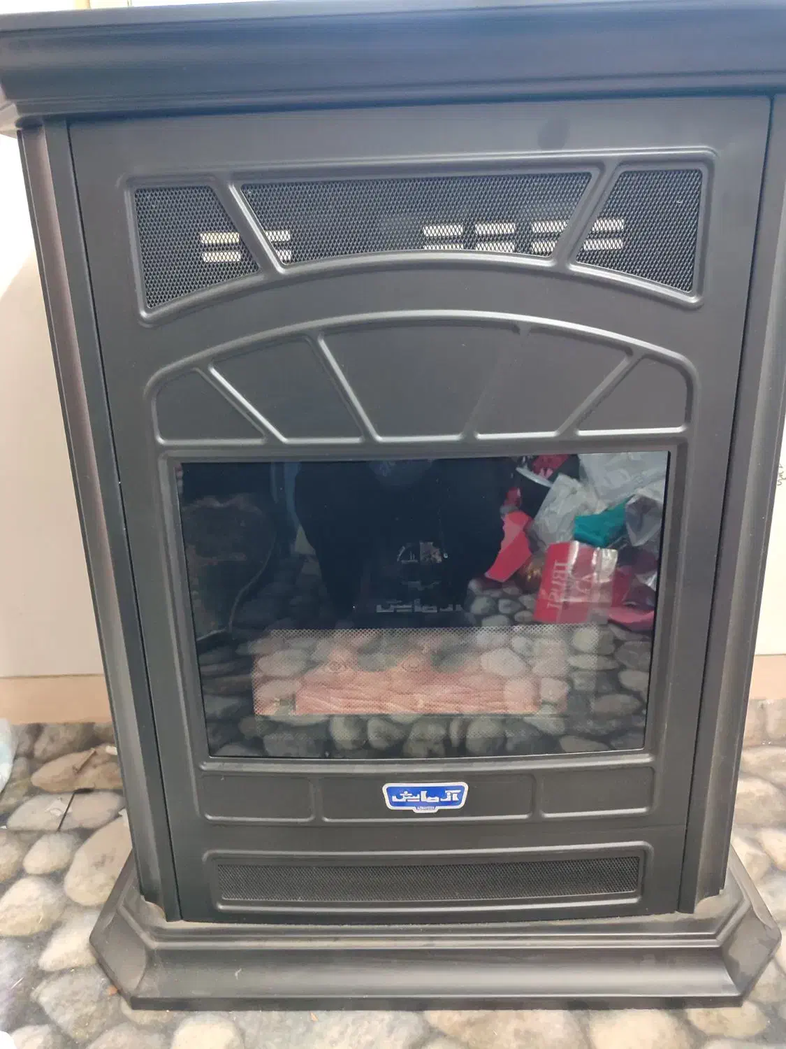 بخاری درحدنو|بخاری، هیتر، شومینه|قم, مسجد امام حسن|دیوار