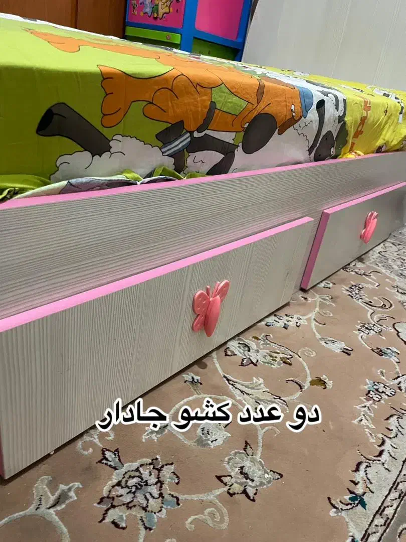 تخت کیتی کودک و نوجوان|تشک تختخواب|بندرعباس, |دیوار