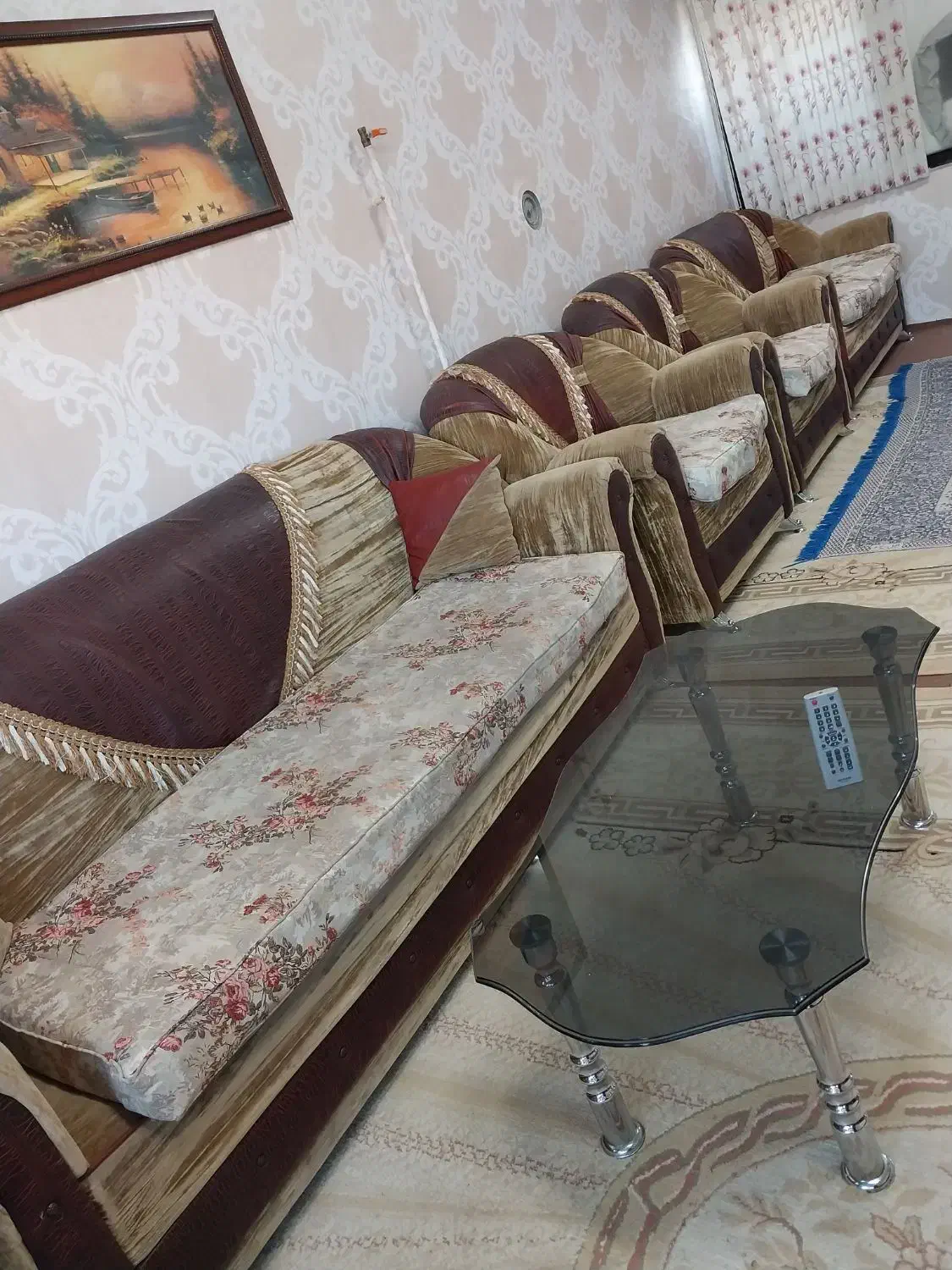 مبلمان راحتی صحیح سالم کار کرده|مبلمان خانگی و میز عسلی|خوی, |دیوار