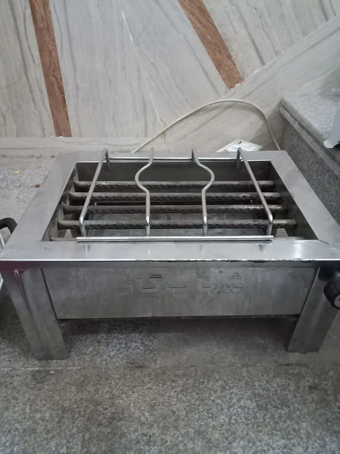 منقل کباب پز گازی(استیل)|اجاق گاز و لوازم برقی پخت‌وپز|یزد, |دیوار