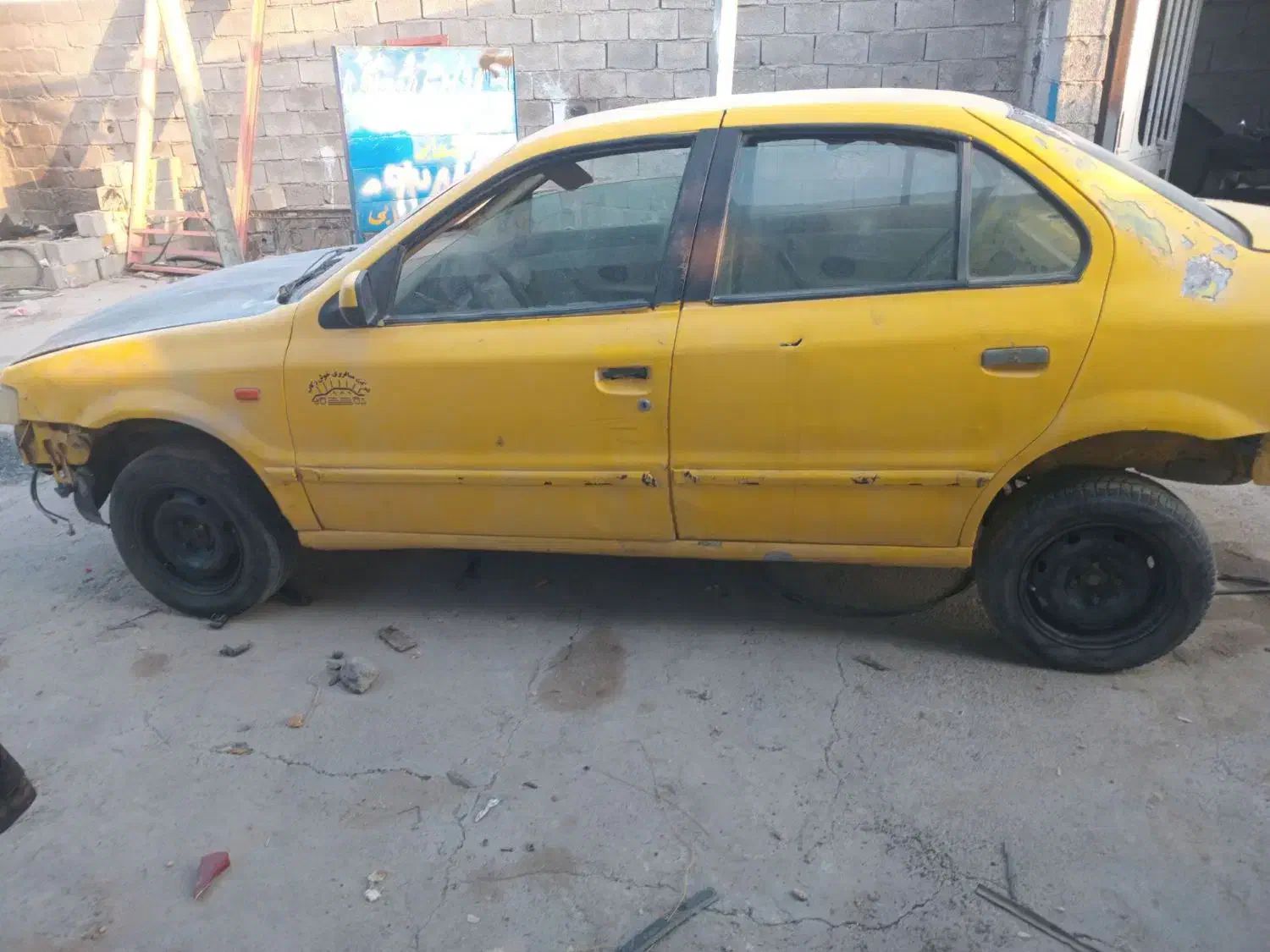 سمند تاکسی باخط فعال|خودرو سواری و وانت|جیرفت, |دیوار