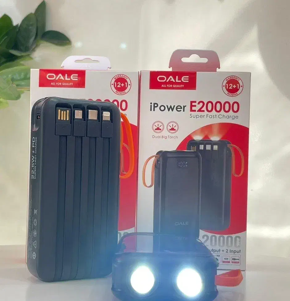 پاوربانک 20000 میلی آمپر OALE مدل IPOWER e20000|لوازم جانبی موبایل و تبلت|اصفهان, احمدآباد|دیوار