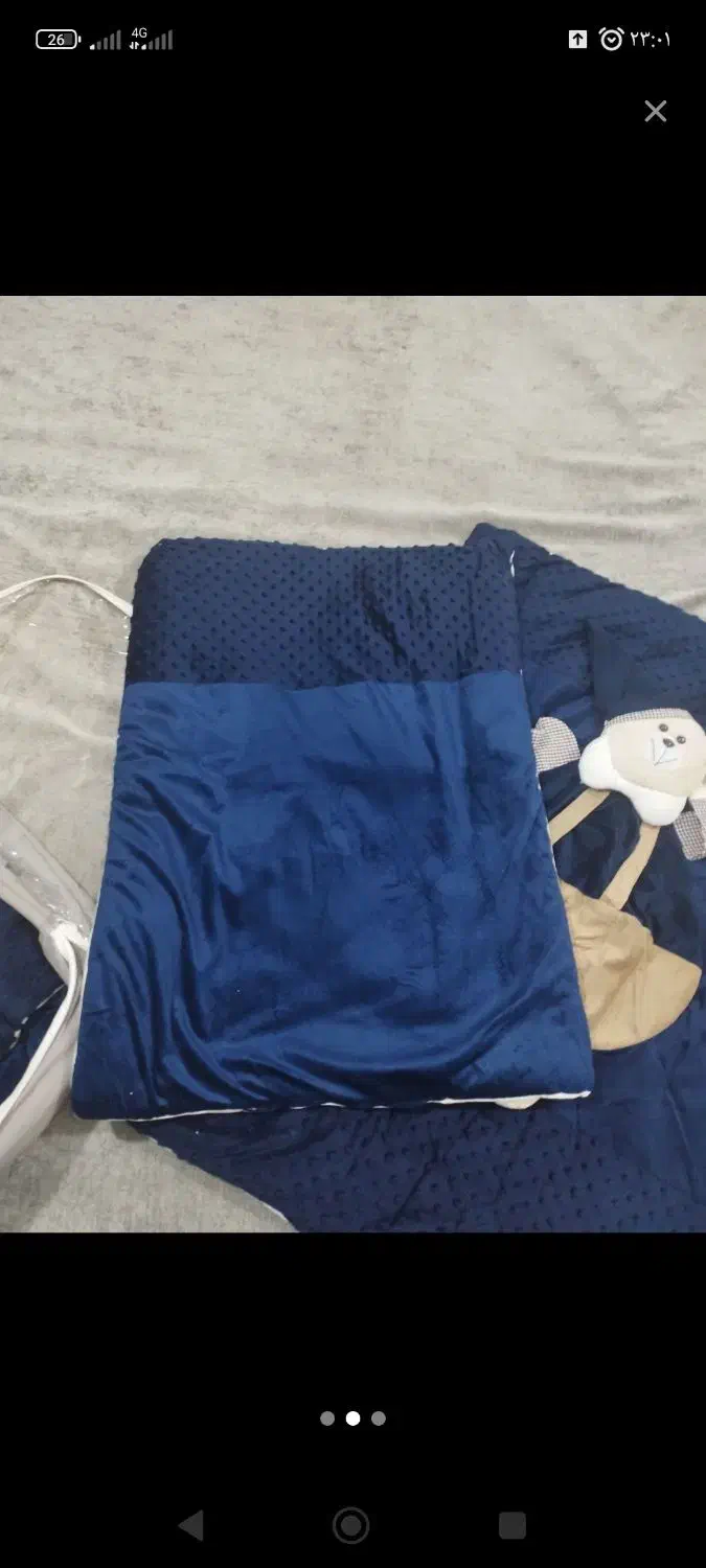 ست قنداق خرسی نوزاد|تخت و سرویس خواب|اهواز, شهرک رزمندگان|دیوار