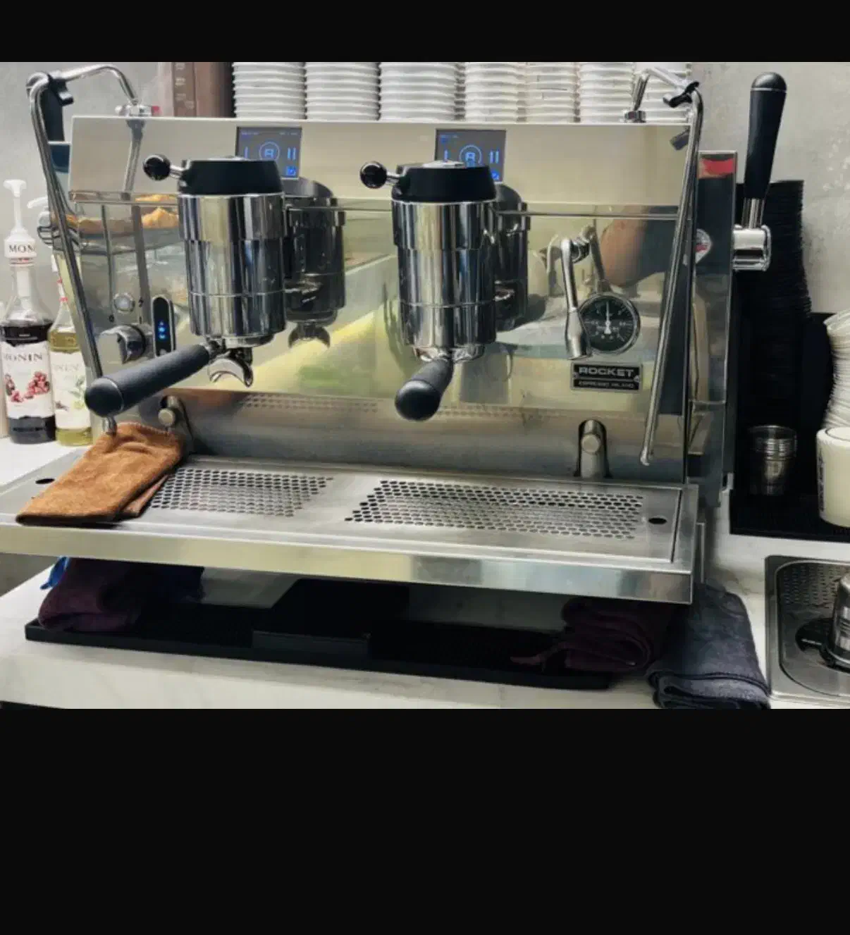 ماشین اسپرسو دوال بویلر راکت ۲۰۲۳|کافی‌شاپ و رستوران|قم, شهرک قدس|دیوار