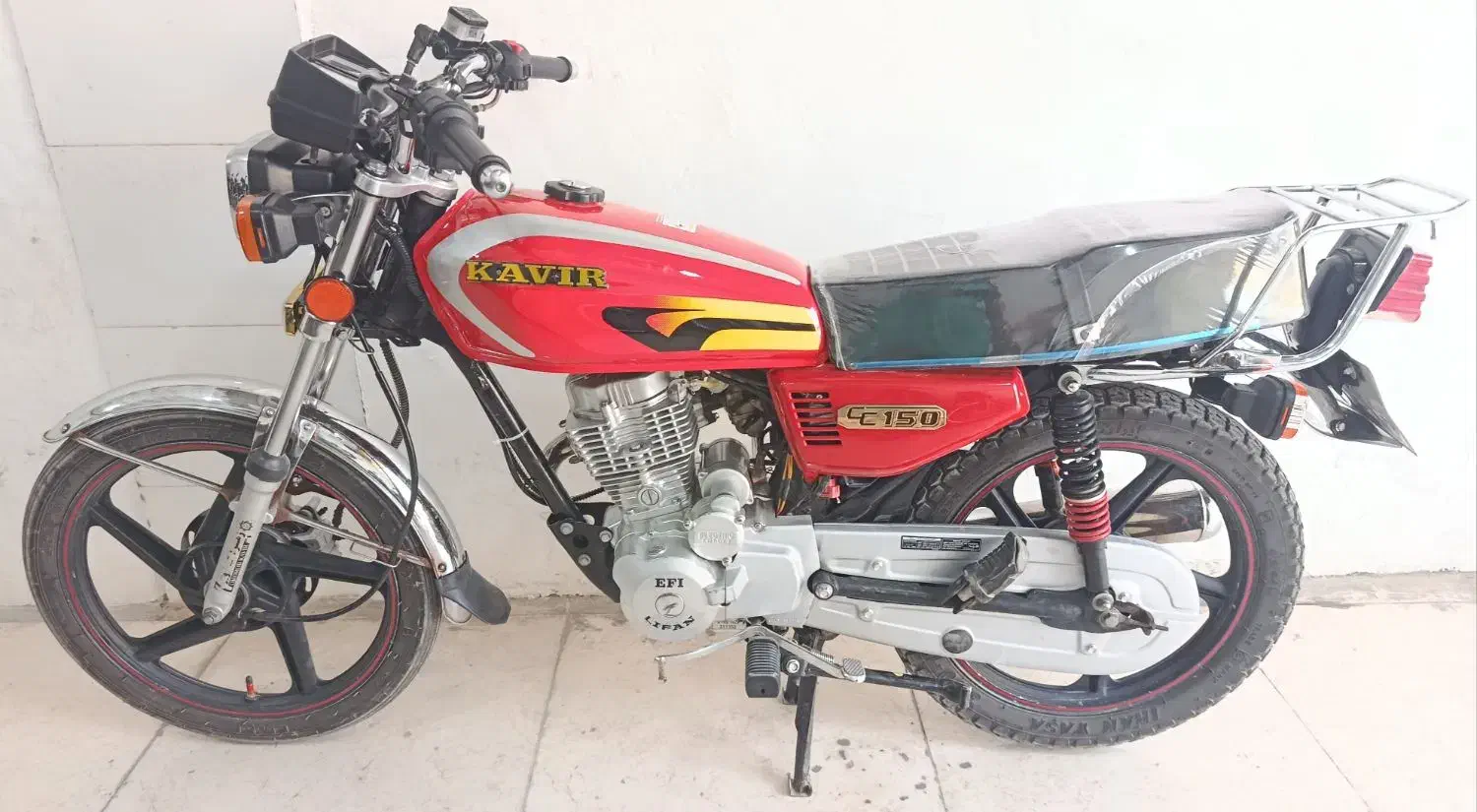 فروش موتورسیکلت۱۲۵هیرمن مدل۸۸ پلاک ملی مدارک تکمیل|موتورسیکلت|چاه ورز, |دیوار