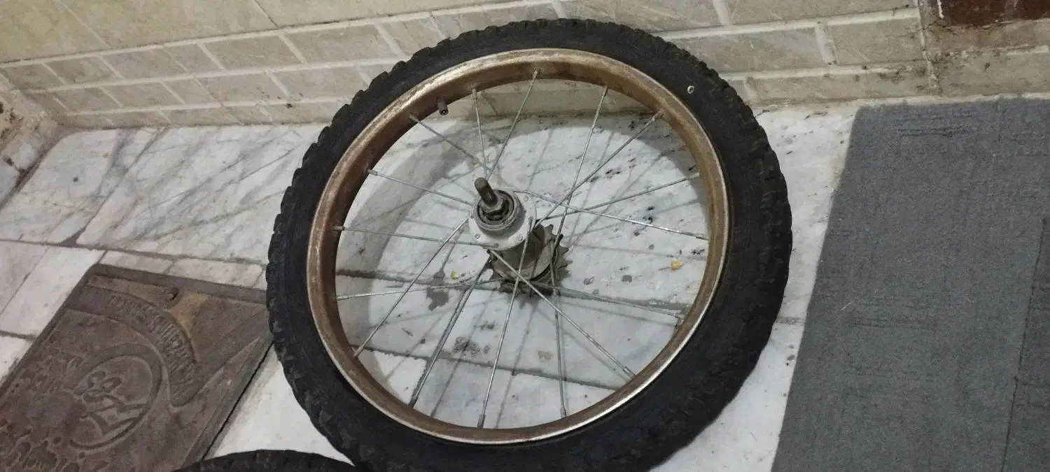 یک جفت لاستیک دوچرخه 16|دوچرخه، اسکیت، اسکوتر|بیرجند, |دیوار