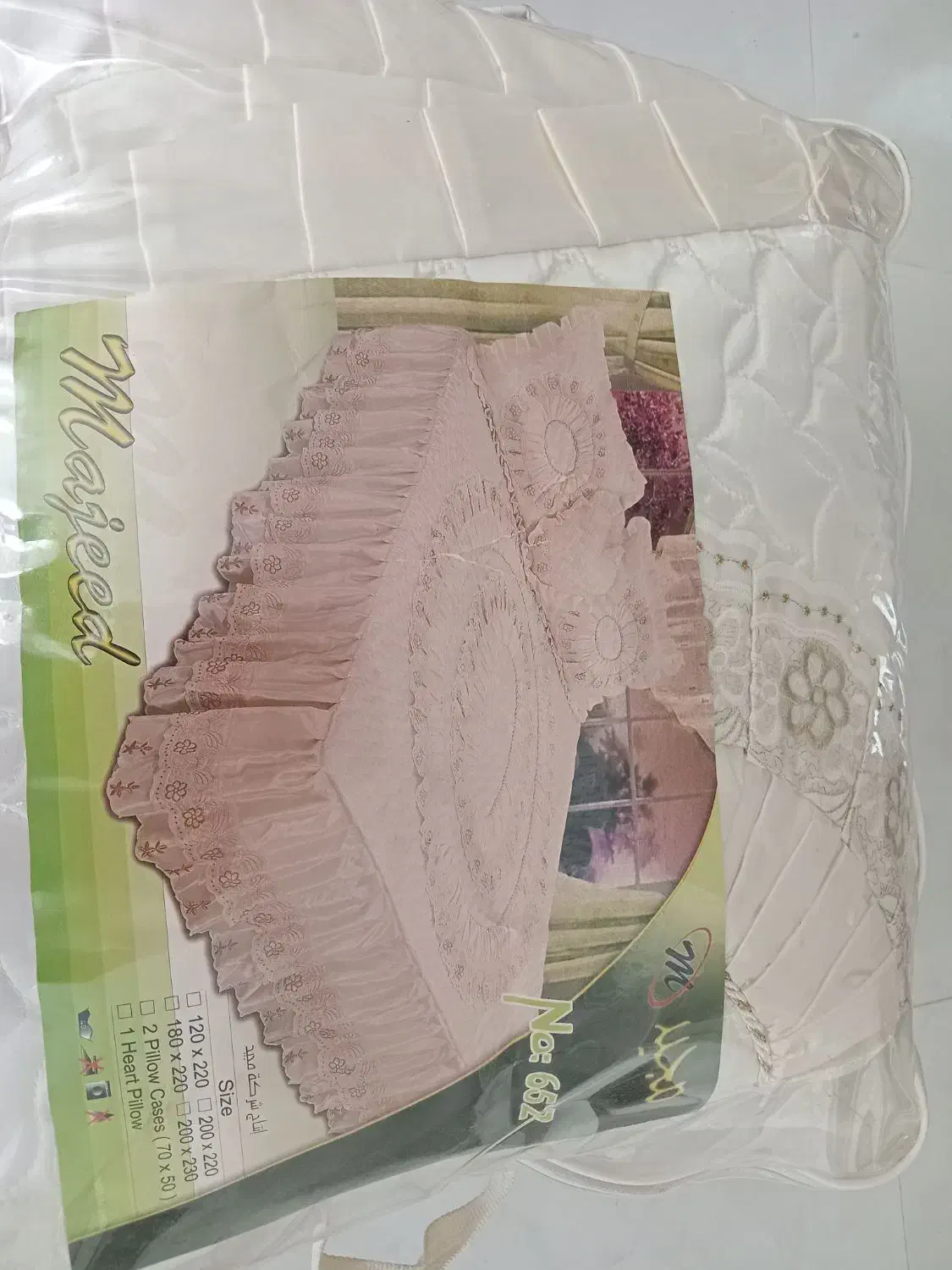 روتختی دونفره ساتن نباتی دوخت کشور سوریه|سرویس روتختی|مشهد, آزادشهر|دیوار