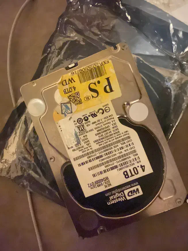 هارد۴ترابایت اصل|قطعات و لوازم جانبی رایانه|تهران, شمشیری|دیوار