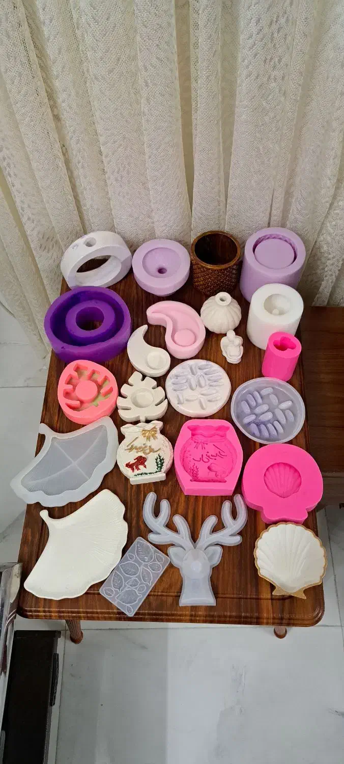 ۱۶ مدل قالبهای سیلیکونی در حد نو|صنایع دستی و سایر لوازم تزئینی|آمل, |دیوار