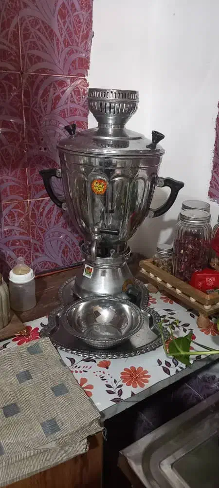 سماور نفتی بوده تازه گازی کردم|سماور، چای‌ساز، قهوه‌ساز|زاهدان, |دیوار