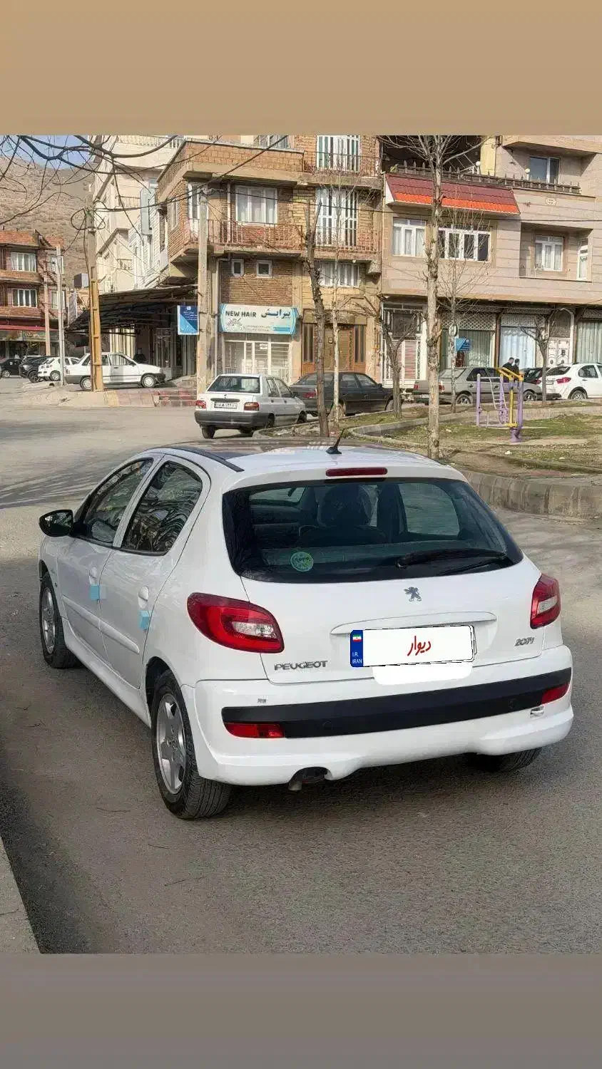 206 تیپ 3|خودرو سواری و وانت|بانه, |دیوار