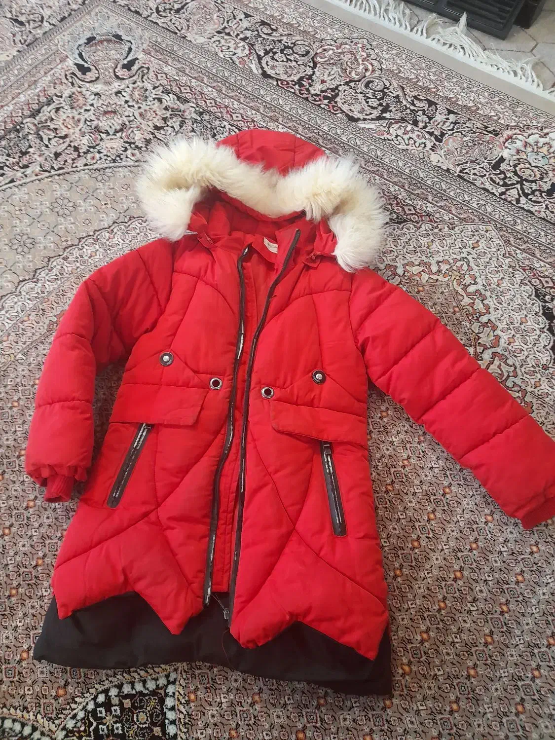 کاپشن دخترانه برا سنین ۵و۶و۷ساله|کفش و لباس بچه|اردبیل, |دیوار