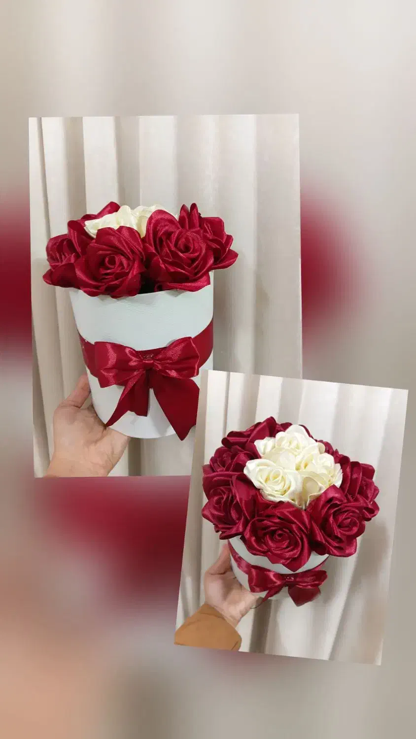 گل روبانی|گل مصنوعی|نیشابور, فضل|دیوار