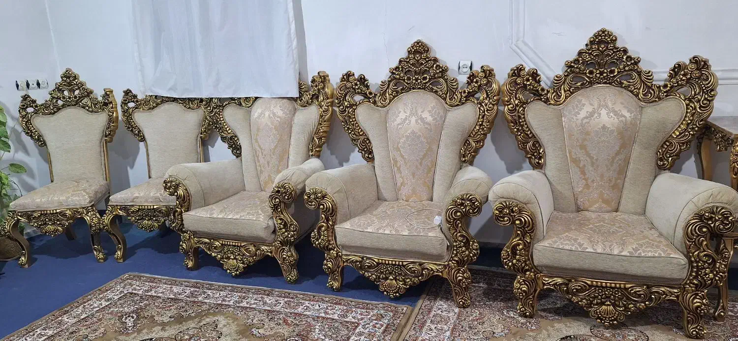 مبل سلطنتی|مبلمان خانگی و میز عسلی|دیواندره, |دیوار
