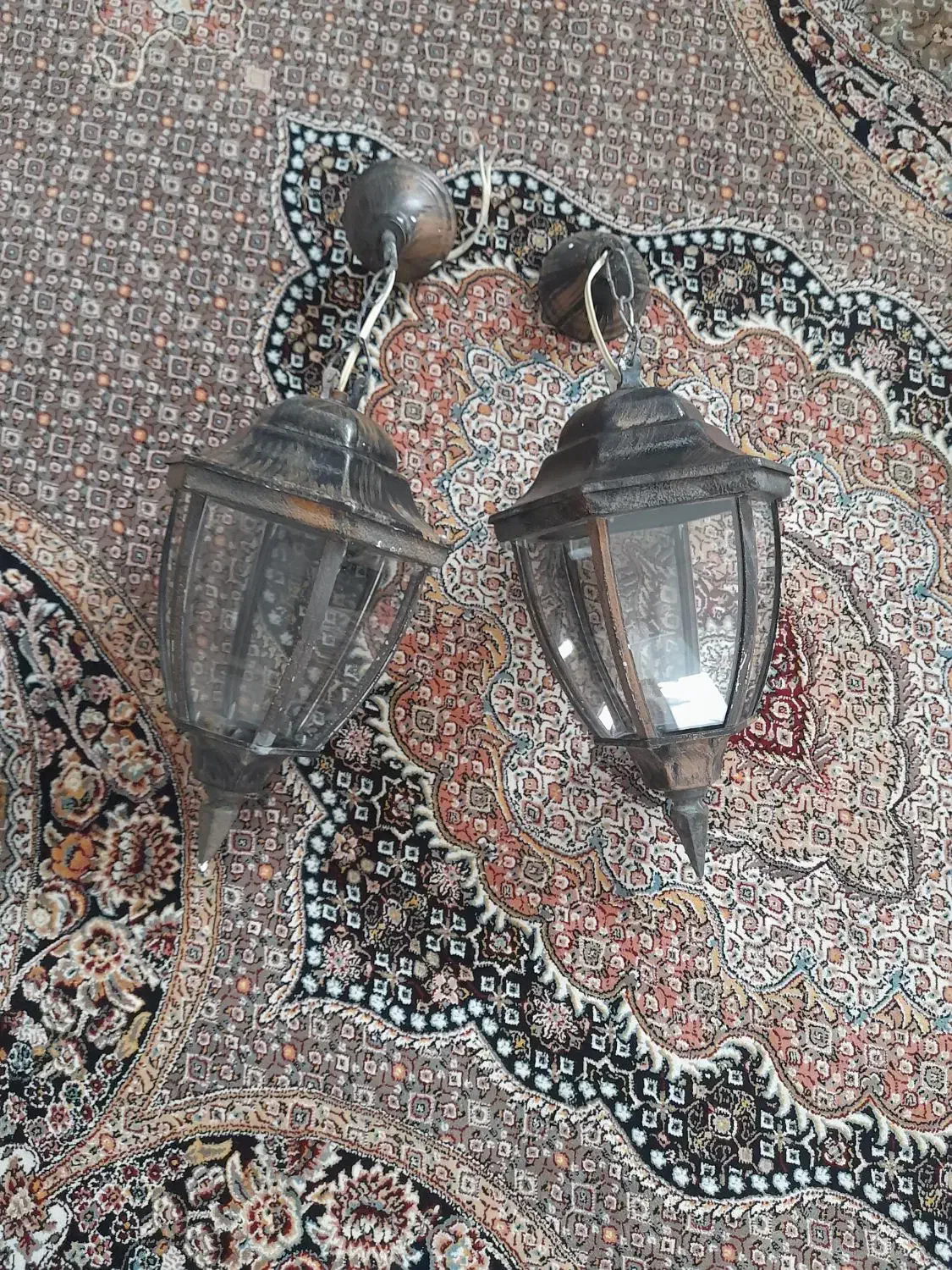 چراغ آویز فانوسی|لوستر و چراغ آویز|ارومیه, |دیوار