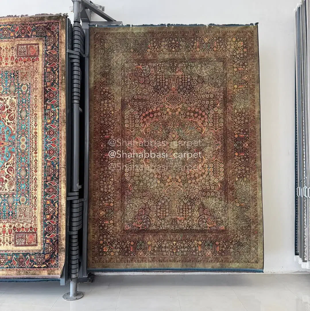 فرش سبز زمردی ۱۲۰۰شانه با ۳۹درصد تخفیف واقعی|فرش|بوشهر, |دیوار