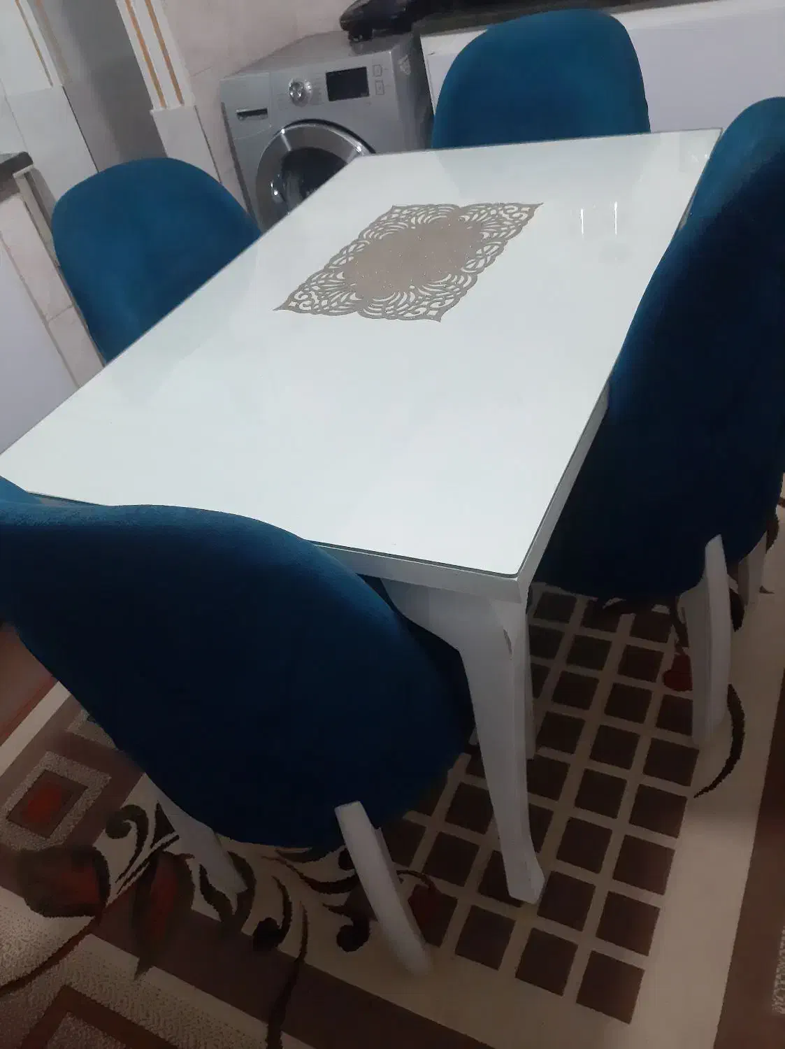 میز غذاخوری ۴نفره|میز و صندلی غذاخوری|سبزوار, هویزه|دیوار