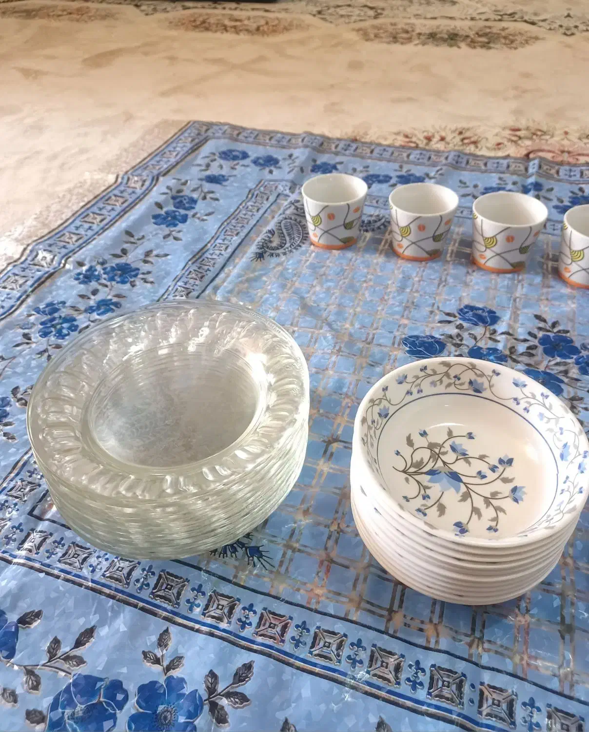 بشقاب،فنجان،جامیوه ای،کاسه|ظروف سرو و پذیرایی|شیراز, تندگویان|دیوار