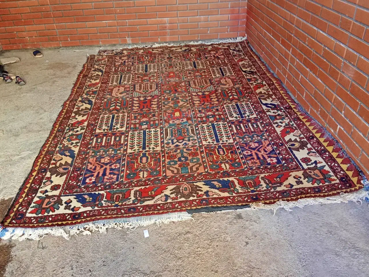 قالیهای کارکرده سالم قدیمی فقط ۵ میلیون|فرش|لردگان, |دیوار