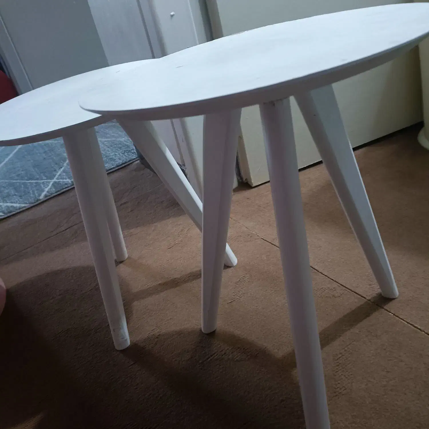 میز عسلی ست سه تایی چوبی|مبلمان خانگی و میز عسلی|جم, |دیوار