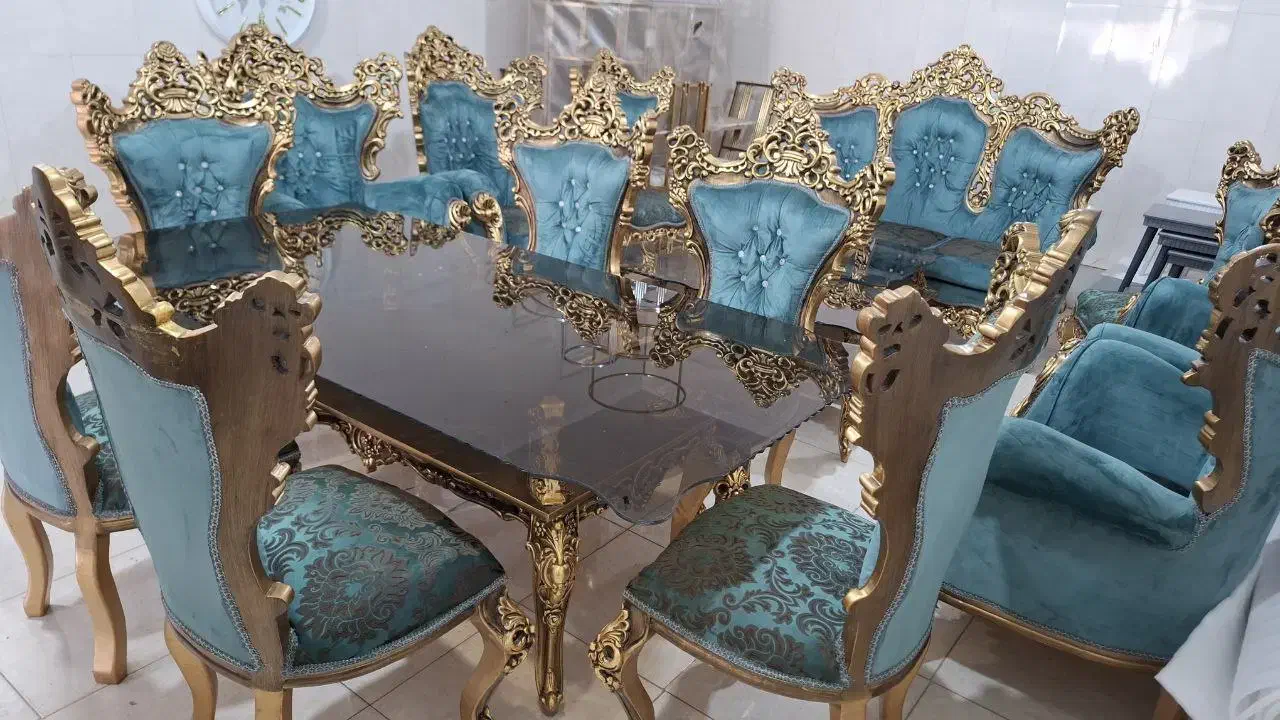 مبلمان پوریا بار جدید سلطنتی راحتی میز نهار خوری|مبلمان خانگی و میز عسلی|کرمانشاه, |دیوار