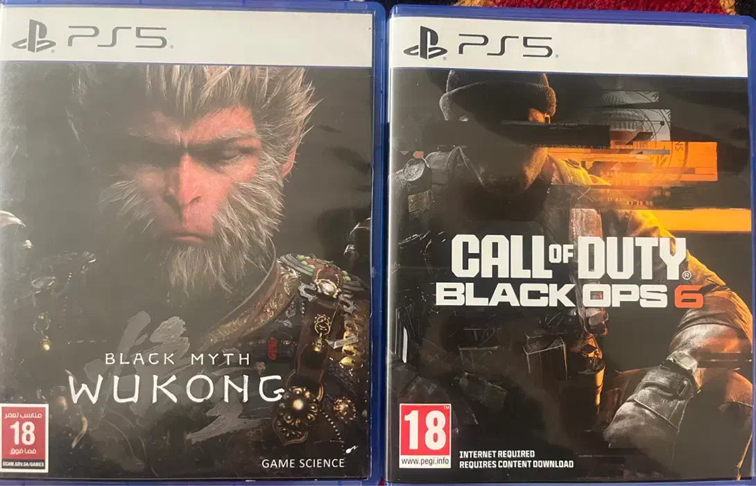 فروش دیسک wukong و black ops 6|کنسول، بازی ویدئویی و آنلاین|شیراز, شهرک فرزانگان|دیوار
