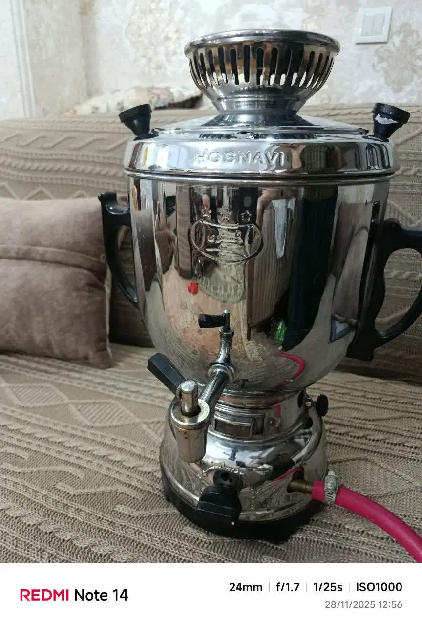 سماور گازی ۶لیتری حسنوی|سماور، چای‌ساز، قهوه‌ساز|تهران, جیحون|دیوار