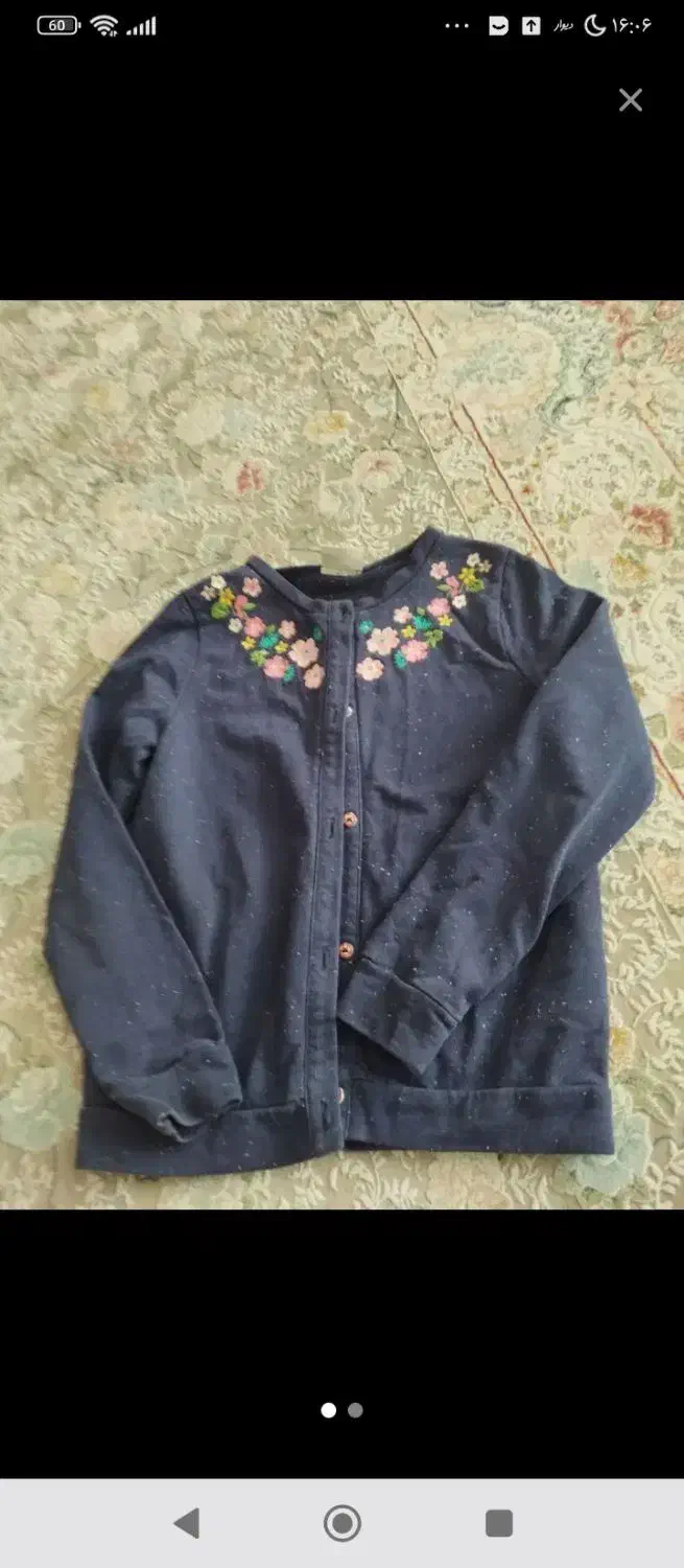 لباس جلو دگمه در حد نو ۱۰ الی ۱۱ سال|کفش و لباس بچه|تهران, سازمان برنامه شمالی|دیوار