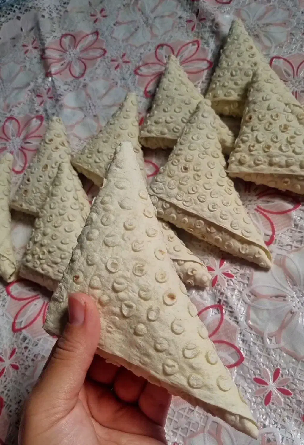 سمبوسه خونگی نرگس بانو|خوردنی و آشامیدنی|رشت, سلیمانداراب|دیوار