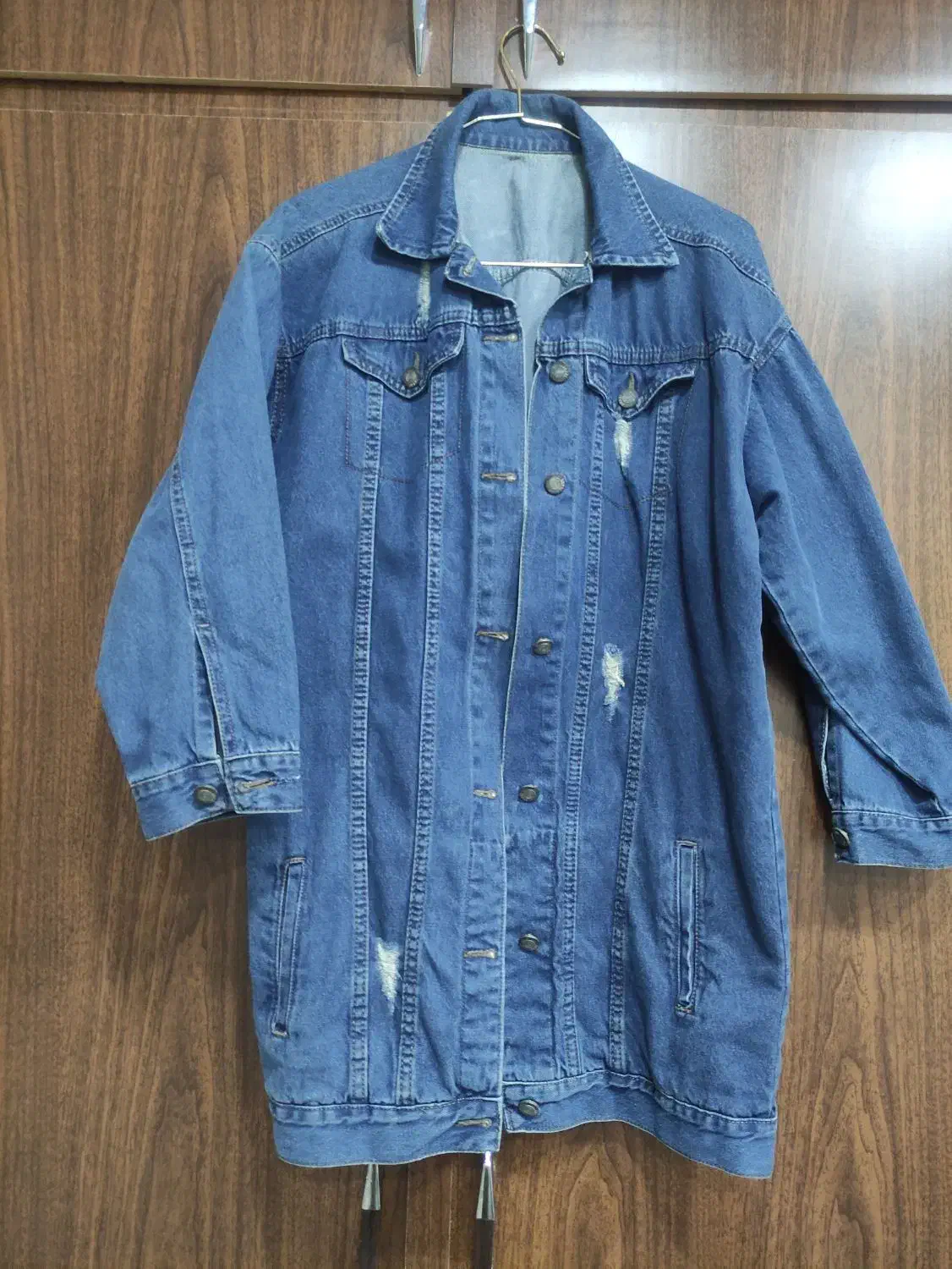 مانتو جین ضخیم نو مناسب خاص پوشان 38تا 42|لباس|کرمانشاه, |دیوار