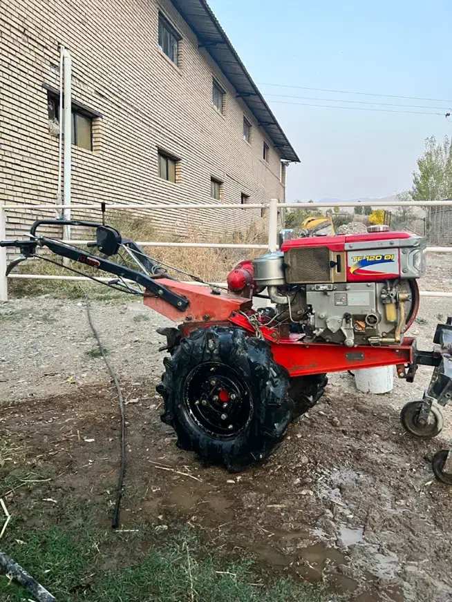 تیلر ۱۱/۵ اسب دیزل یانمار ژاپن ادوات کامل و بارکش|ماشینآلات صنعتی|ساری, |دیوار