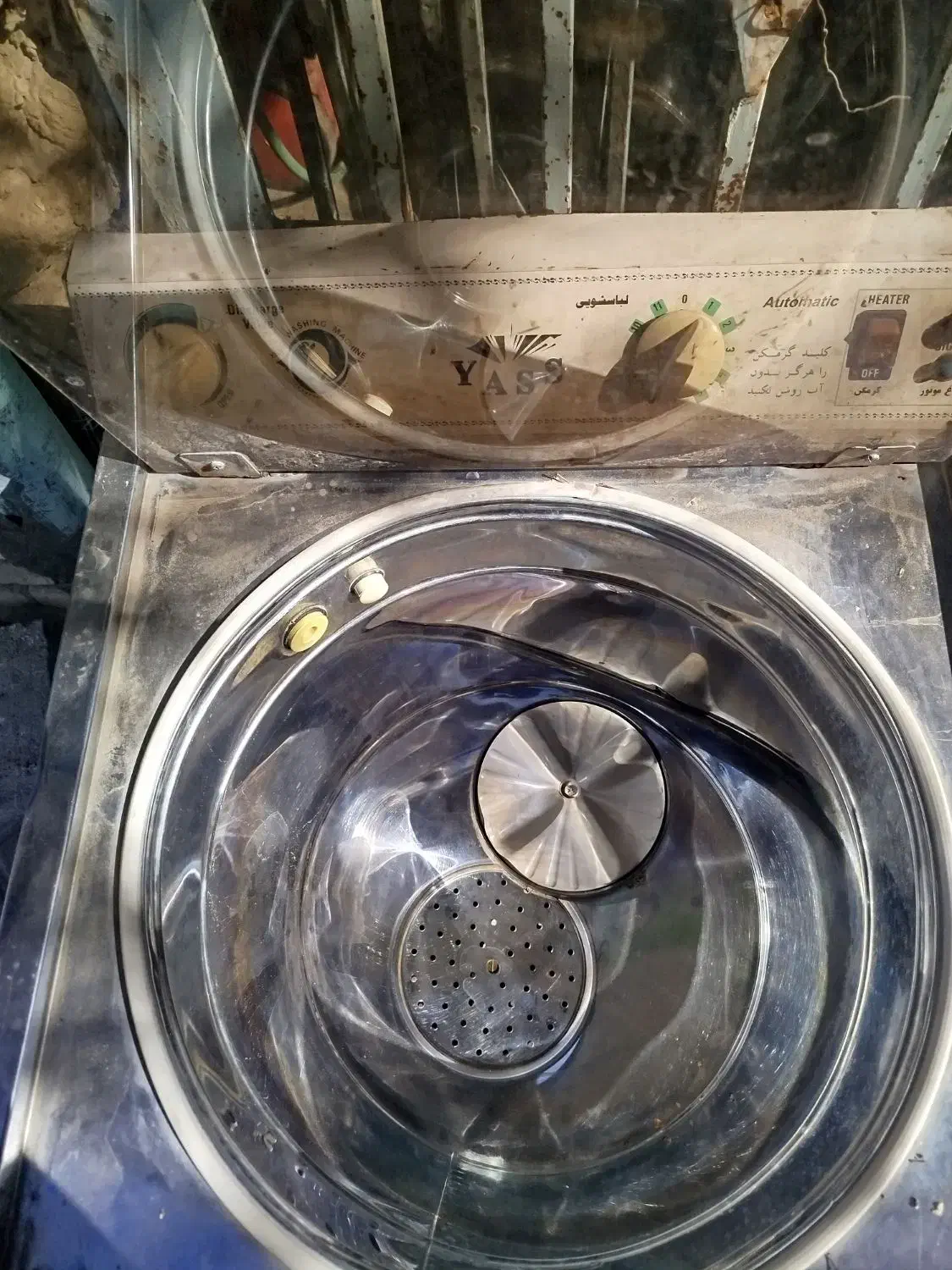 ماشین لباس شویی مدل یاس|ماشین لباسشویی و خشککن لباس|فرخشهر, |دیوار