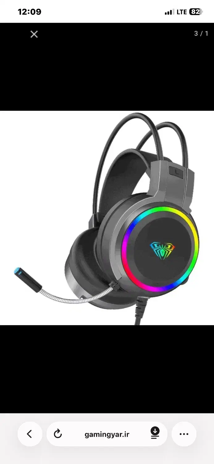 موس و هدفون گیمینگ در حد نو|قطعات و لوازم جانبی رایانه|هشتگرد, شهرک اداری|دیوار