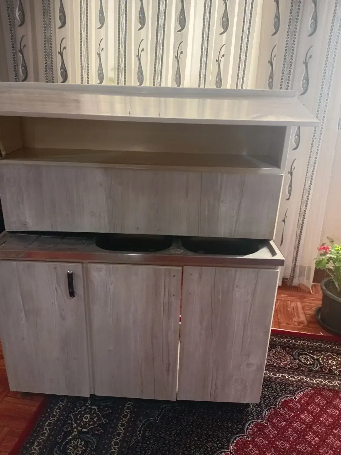 سینگ ظرفشویی وابچکان ۱۲۰|مصالح و تجهیزات ساختمان|سلماس, |دیوار