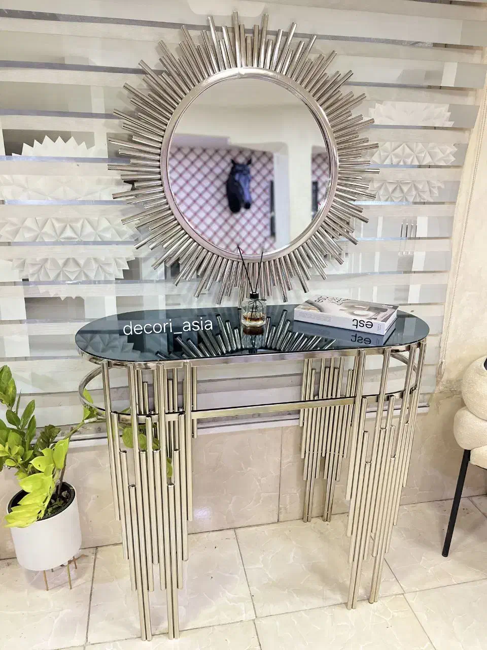 کنسول آینه میز آینه دیواری کنسول آبکاری خورشیدی|بوفه، ویترین، کنسول|تهران, فدک|دیوار