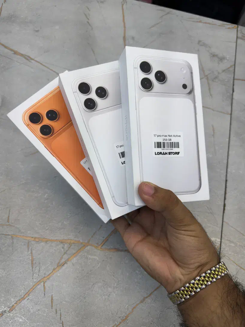 ایفون ۱۷ پرومکس نات اکتیو و اکتیو|موبایل|شیراز, زند|دیوار