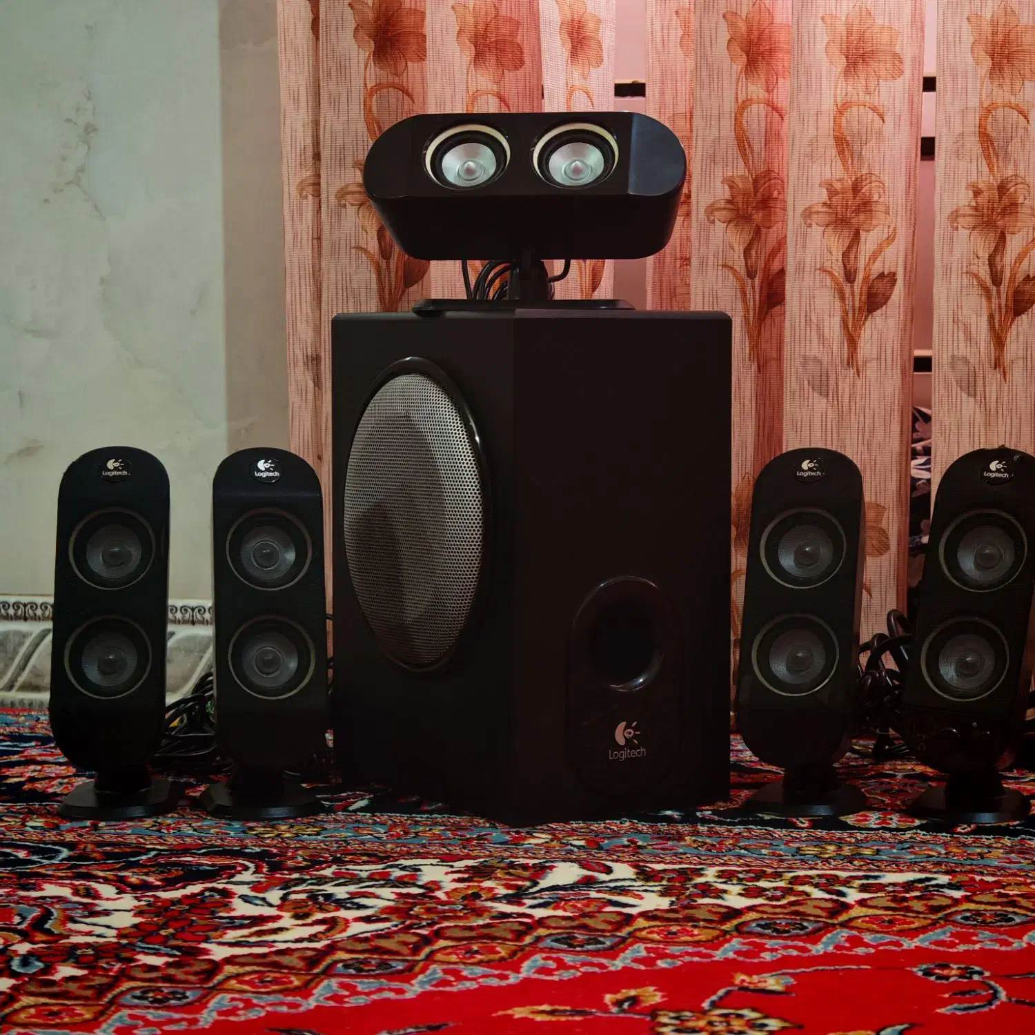 اسپیکر حرفه ای لاجیتک logitech x530 گیمینگ|قطعات و لوازم جانبی رایانه|تهران, شهرک استقلال|دیوار