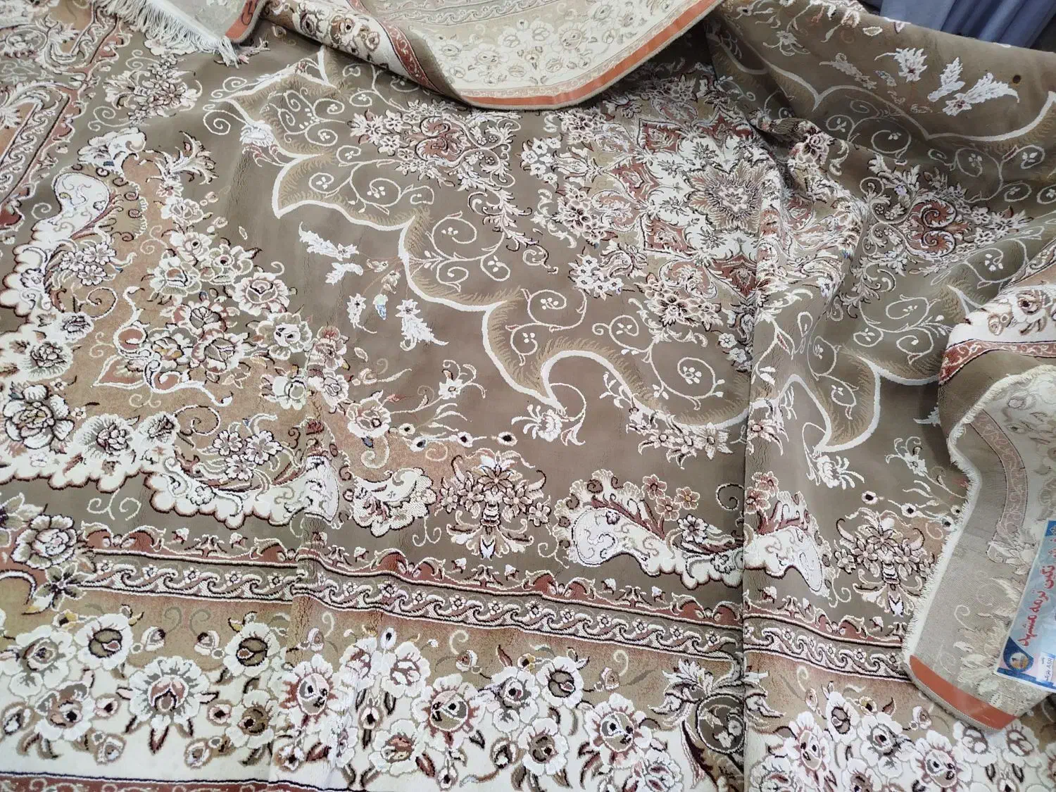 قالی 12 متری|فرش|کارون, |دیوار