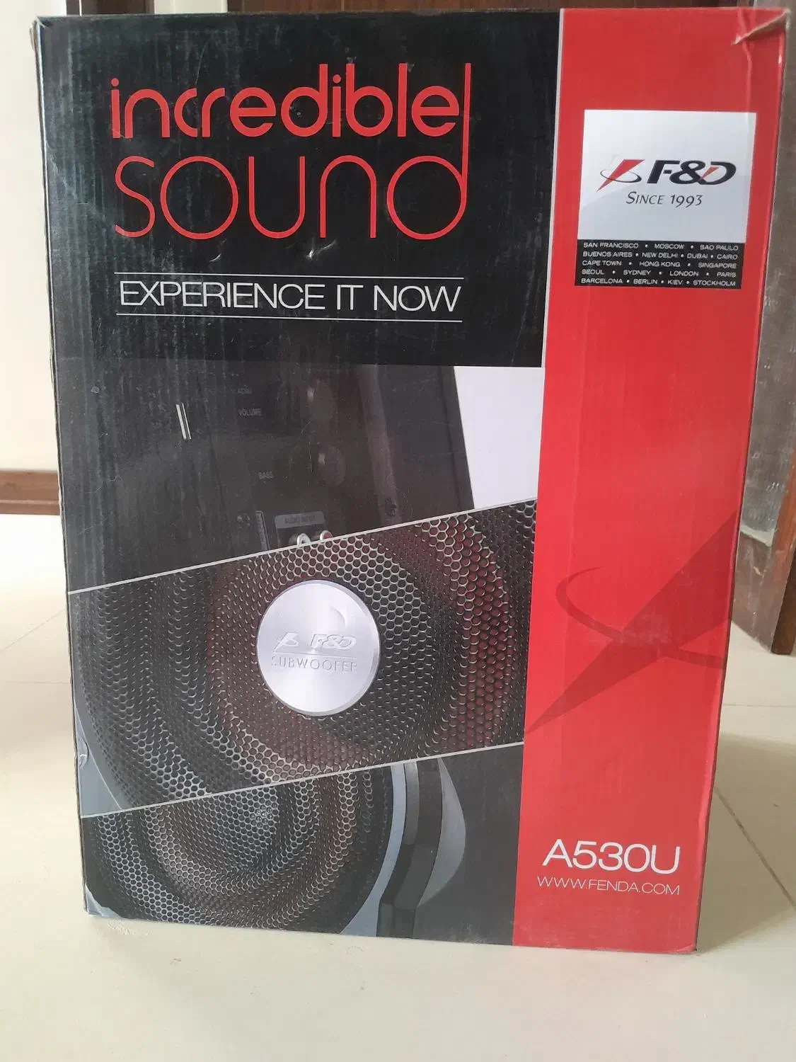 اسپیکر دسکتاپ f&d مدل A530U|سیستم صوتی خانگی|تهران, مینی‌سیتی (شهرک نفت)|دیوار