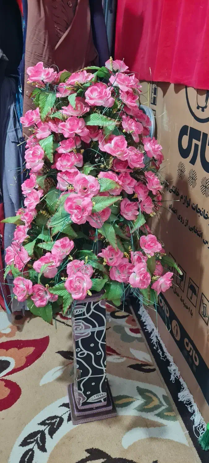 گل و درختچه ی بسیار زیبا و استفاده نشده|گل مصنوعی|زابل, |دیوار