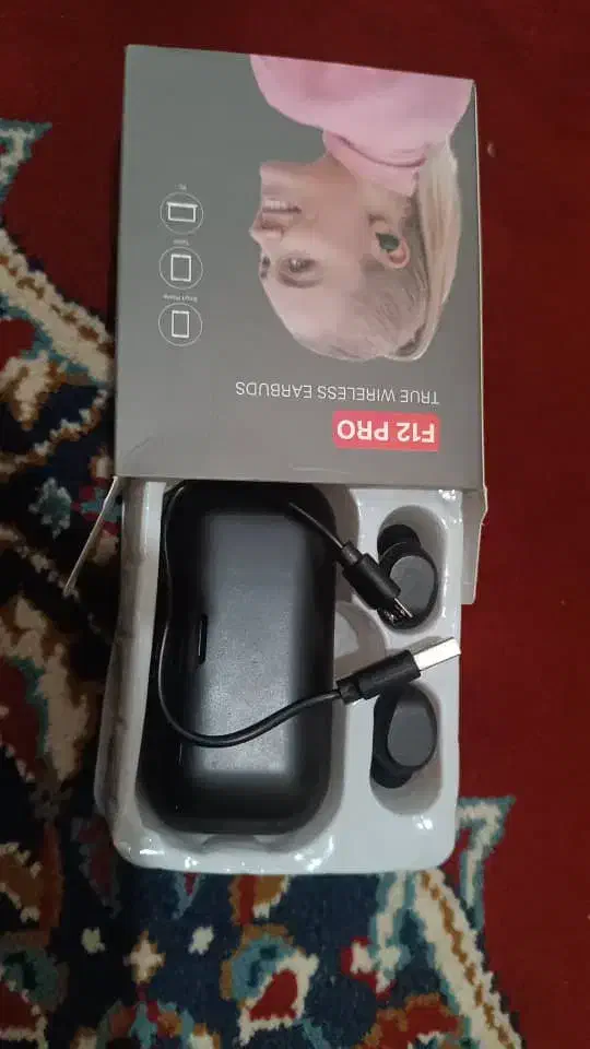 ایرپاد F12 پرو همراه با پاور برای شارژ موبایل|لوازم جانبی موبایل و تبلت|شوشتر, |دیوار