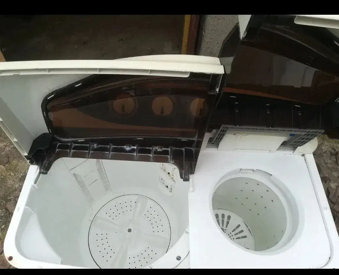 ماشین لباسشویی 8 کیلویی دوقلو هایر در حد|ماشین لباسشویی و خشککن لباس|رشت, یخسازی|دیوار