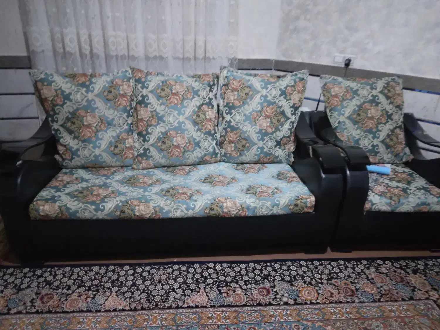 مبل هفت نفره در حد نو|مبلمان خانگی و میز عسلی|ابهر, |دیوار