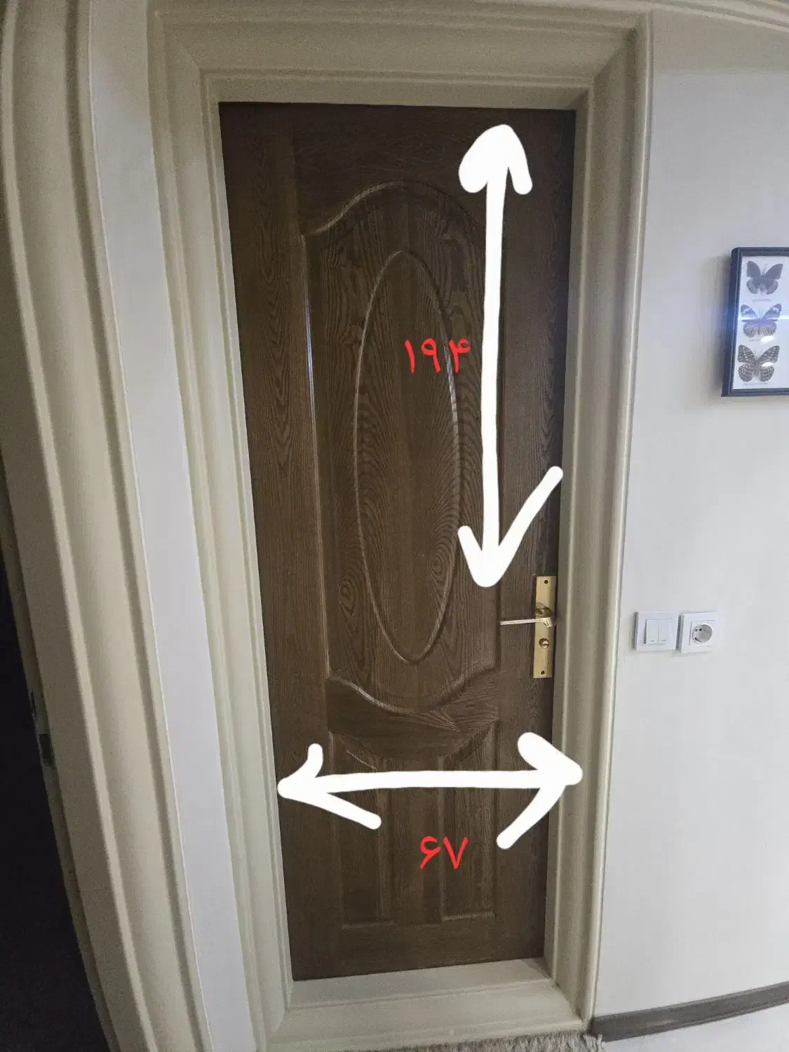 درب اتاق سالم|مصالح و تجهیزات ساختمان|تهران, شهرک نفت|دیوار