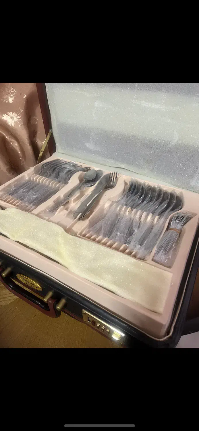 سرویس قاشق چنگال ژاپنی|ظروف سرو و پذیرایی|اصفهان, دستگرده|دیوار